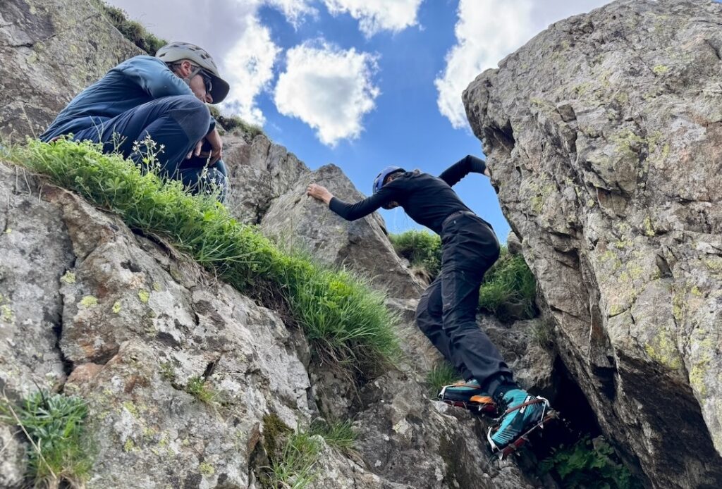 escalade crampons