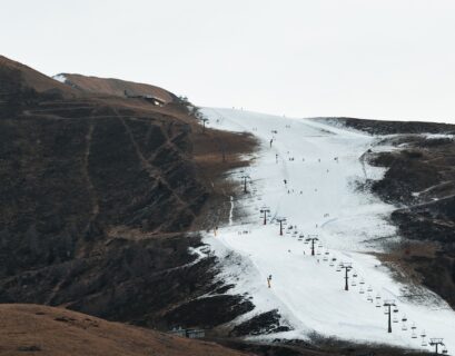 piste en neige artificielle