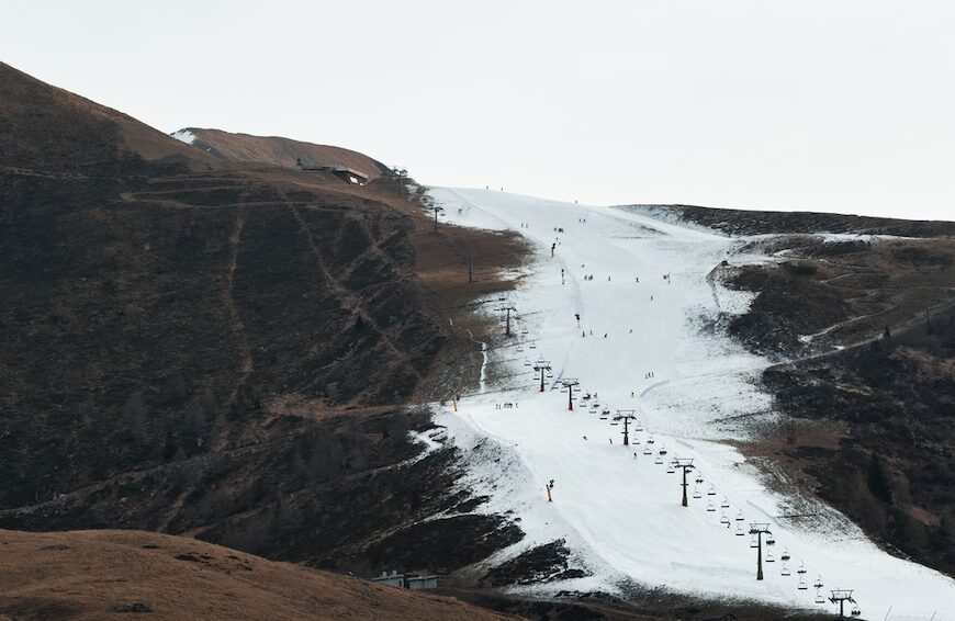 piste en neige artificielle