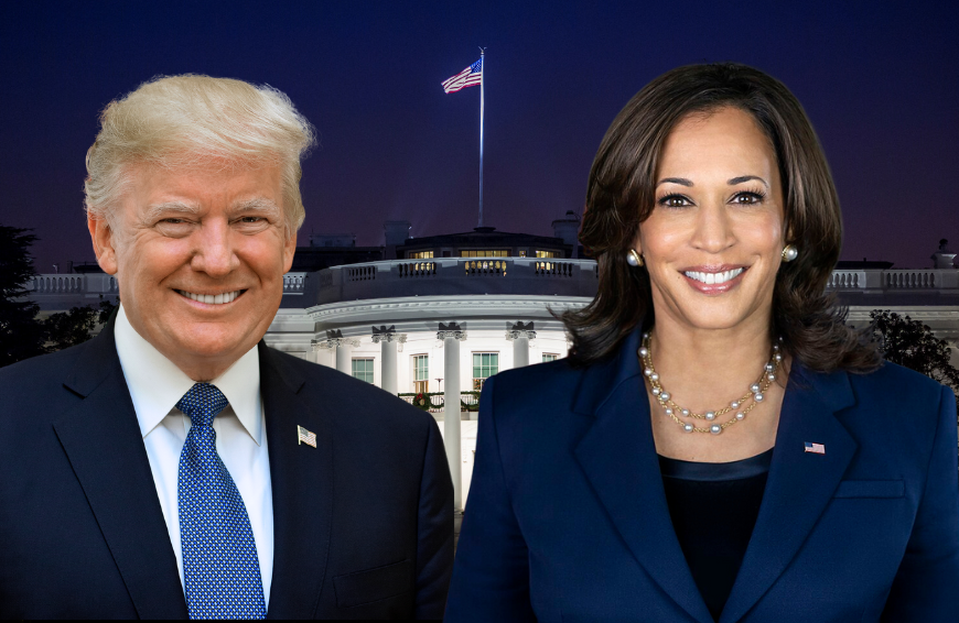 Donald Trump Kamala Harris