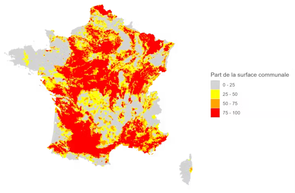 risque de RGA en France