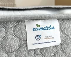 Écomatelas : premier fabricant de matelas à afficher un Éco-Score