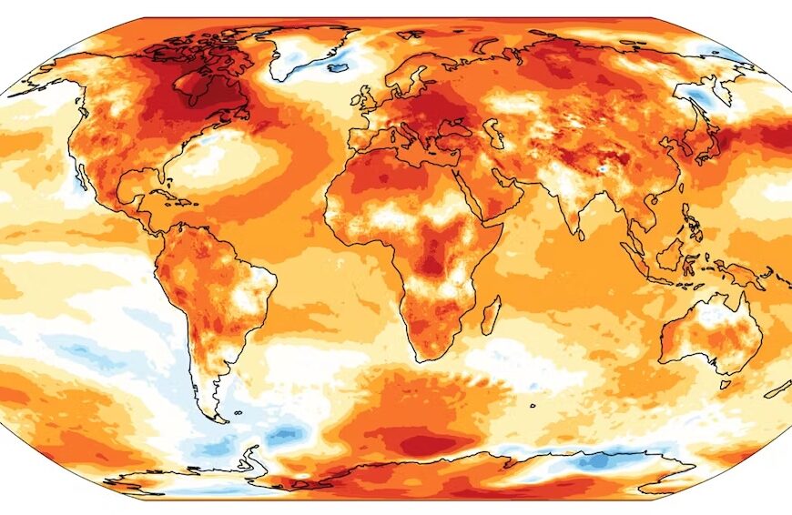 terre record de chaleur