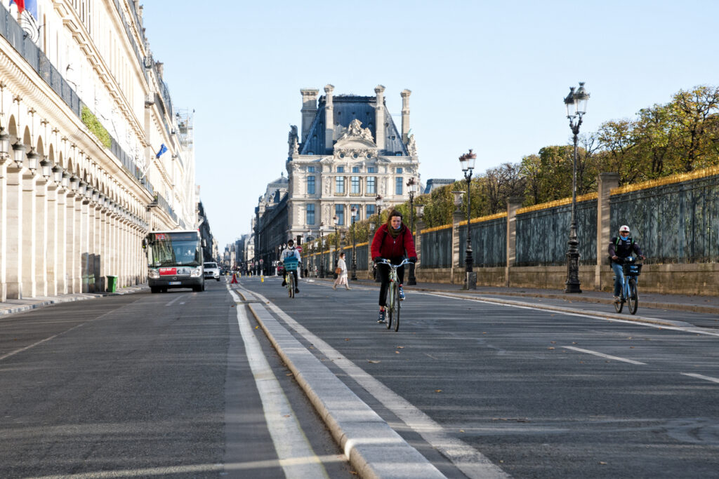 rivoli piste cyclable