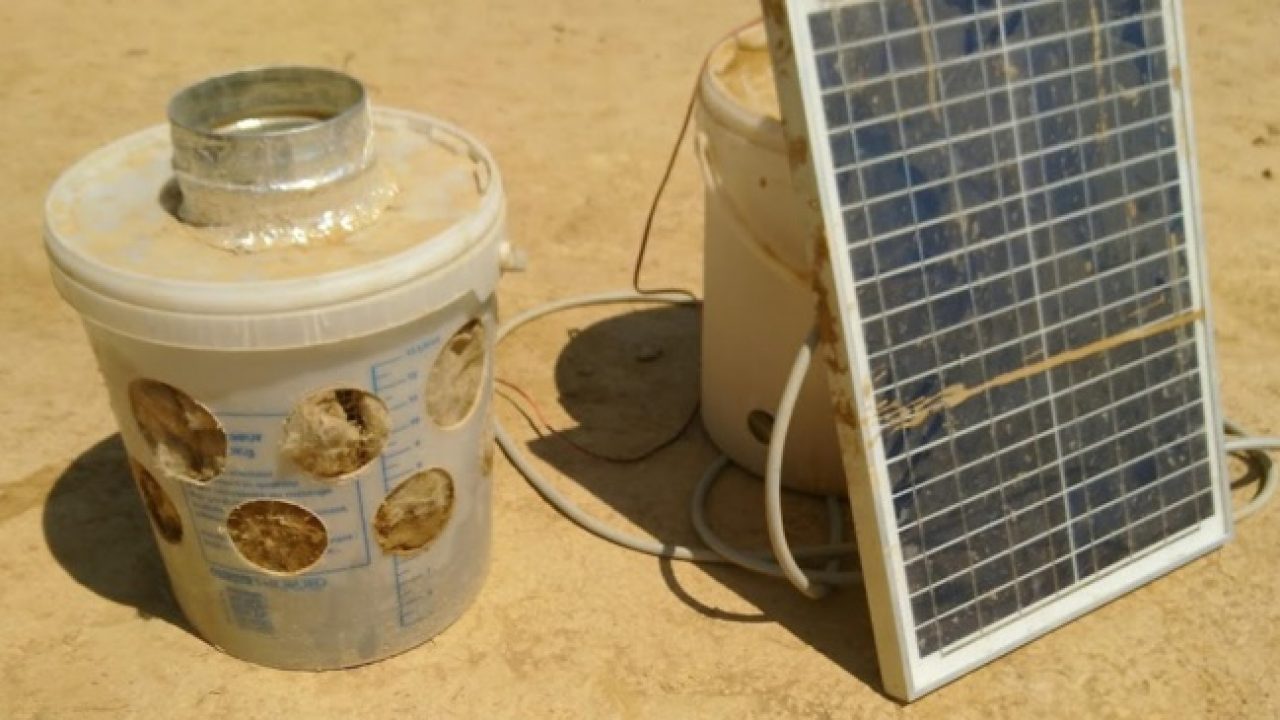 Ventilateur solaire sans panneau 
