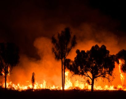 Incendies en Australie.